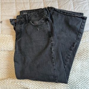 Extra High Rise Wide Leg Cropped Jean